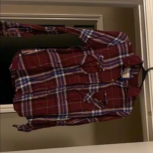 Plaid long sleeve